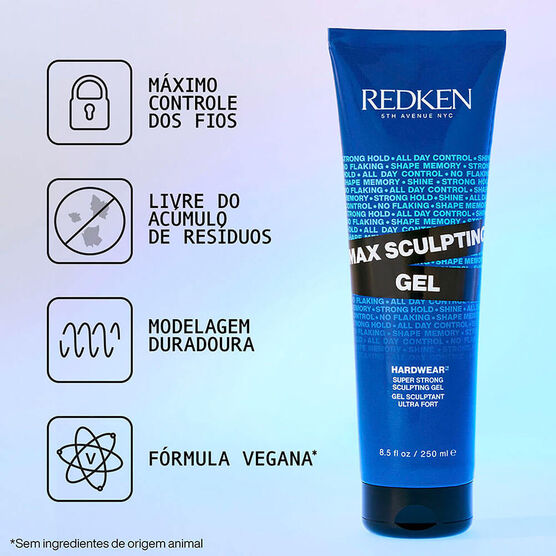 Gel de Fixação Redken Styling Max Sculpting