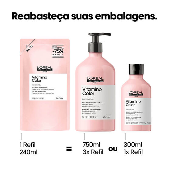 VITAMINO COLOR LP  VITAM SHP 240ML REFIL