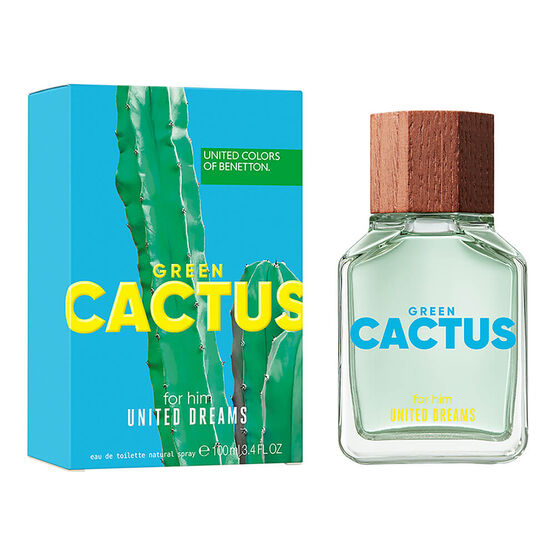 Perfume Benetton Green Cactus for Him United Dreams Masculino Eau de Toilette