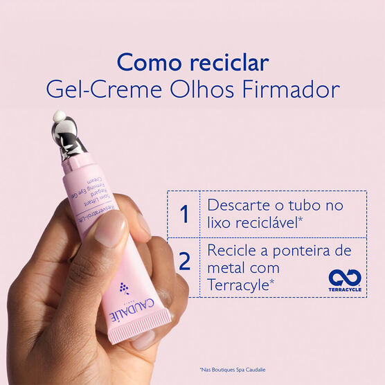 Creme de Olhos Firmador com Peptídeos Caudalie Resveratrol-Lift