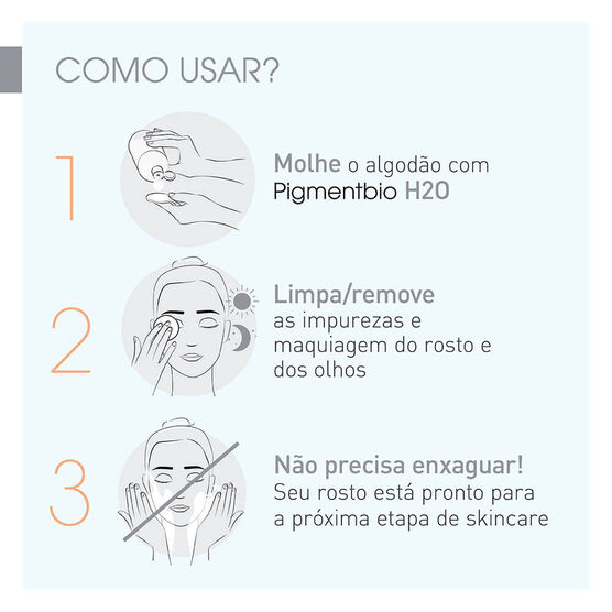 Água Micelar Bioderma Clareadora Pigmentbio