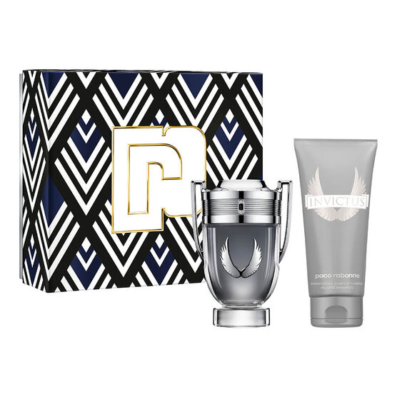 Kit Coffret Rabanne Invictus Platinum Masculino Eau de Parfum