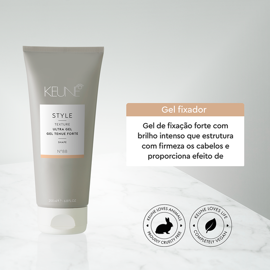 KEUNE      GEL           HAIR 200ML