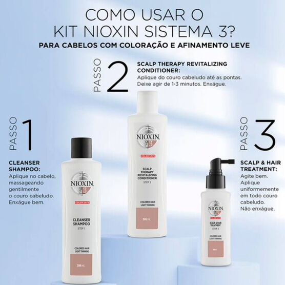 NIOXIN     SYSTEM 3      HAIR 300ML