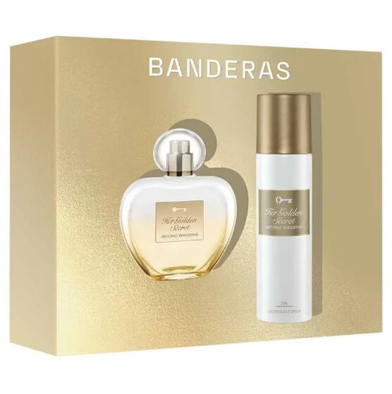 Coffret Banderas Her Golden Secret Feminino