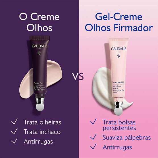 Creme de Olhos Firmador com Peptídeos Caudalie Resveratrol-Lift
