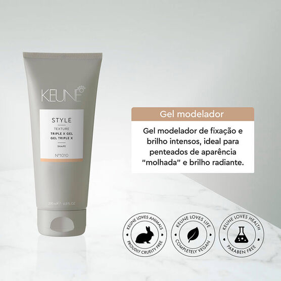 KEUNE      TRIPLE X      GEL  200ML