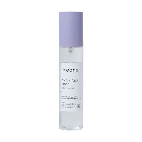 Tônico Facial Océane AHA+BHA Hidratação Intensa