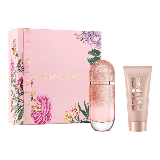 Kit Coffret Carolina Herrera 212 VIP Rosé Elixir Feminino Eau de Parfum