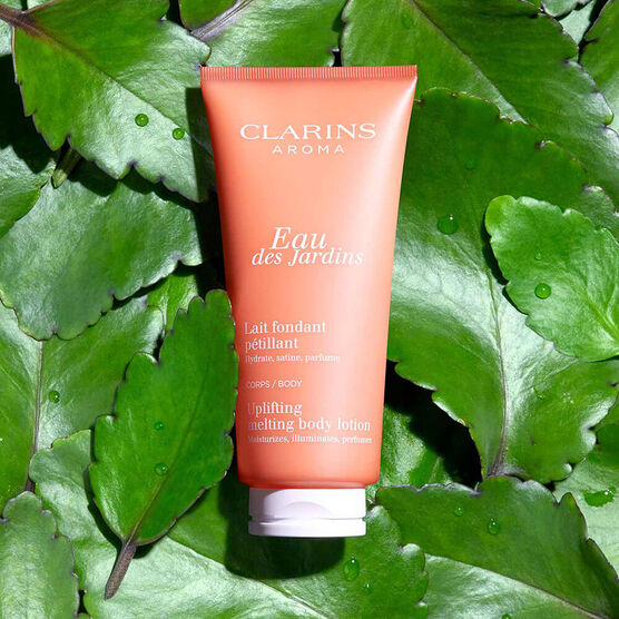 Loção Corporal Clarins Eau des Jardins Uplifting Melting Body Lotion
