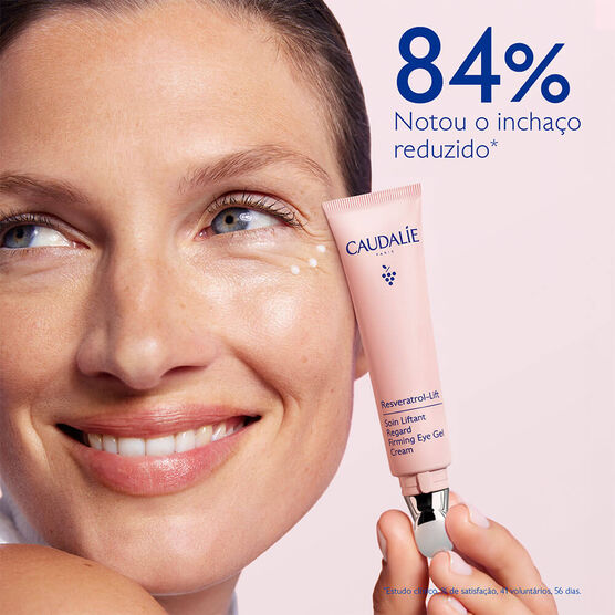 Creme de Olhos Firmador com Peptídeos Caudalie Resveratrol-Lift