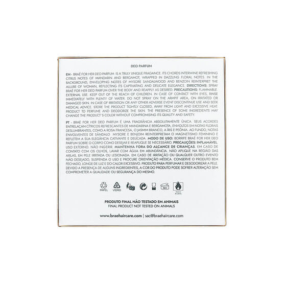 Perfume Braé For Her Feminino Deo Parfum