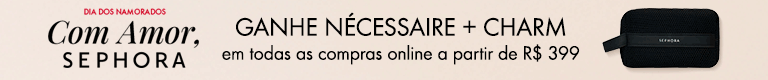 Conheça os últimos lançamentos | Ganhe nécessaire + charm em todas as compras online a partir de R$ 399 - Use o cupom: QUEROBRINDE
