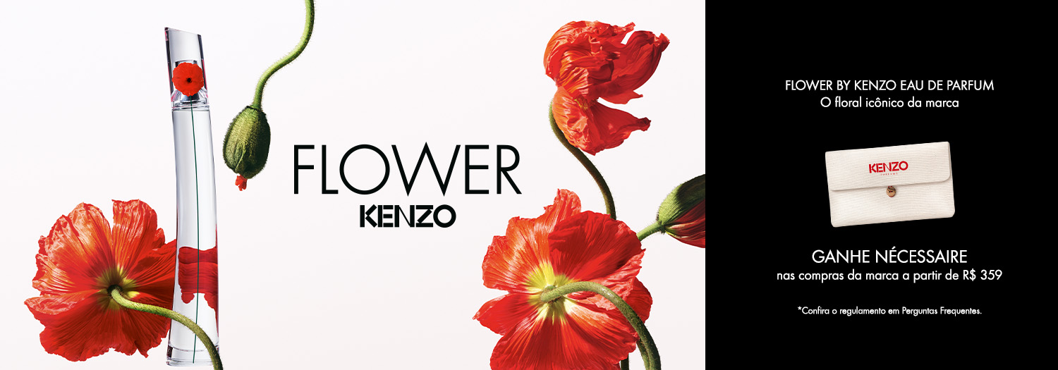 Kenzo | Ganhe nécessaire nas compras da marca a partir de R$ 359