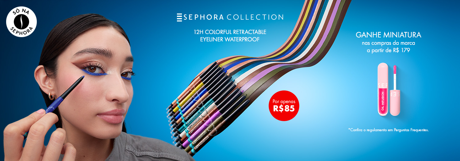 Sephora Collection | Ganhe miniatura nas compras da marca a partir de R$ 179