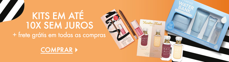 Kits em até 10x sem juros + frete grátis em todas as compras